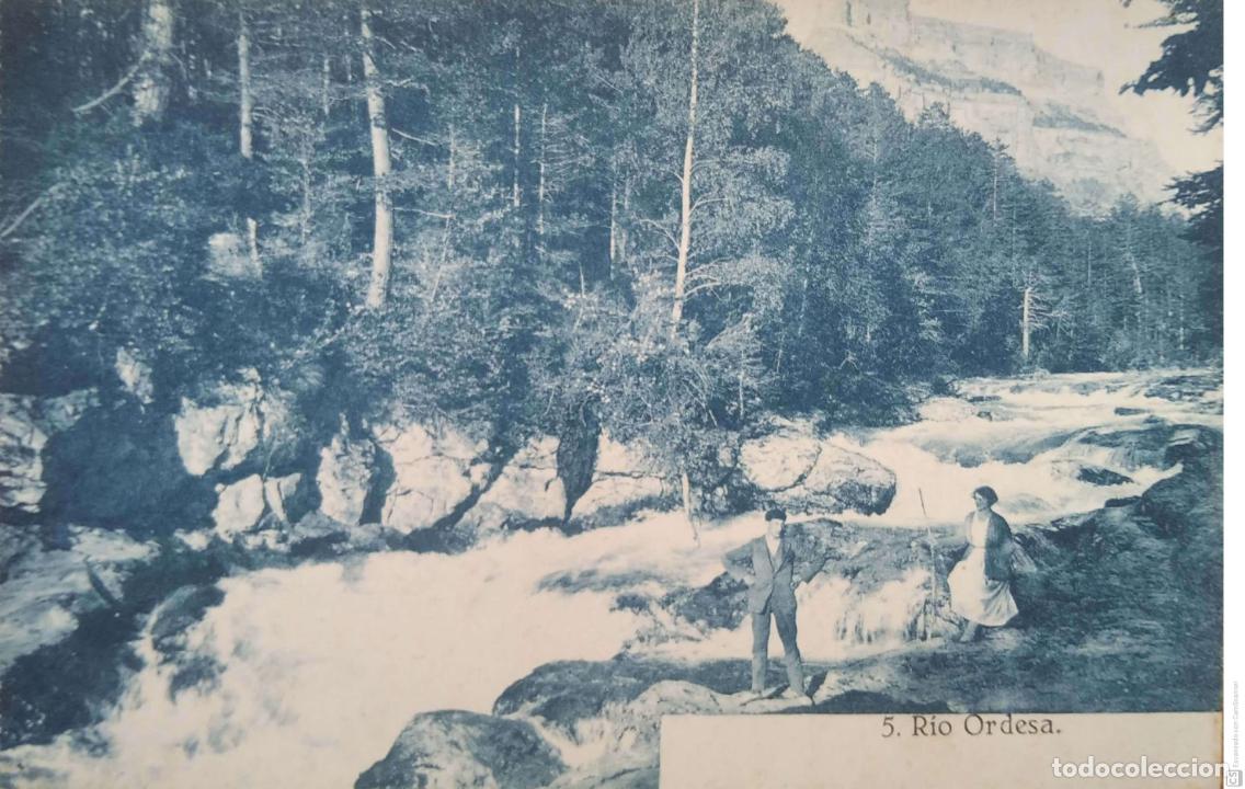 Postales: R&iacute;o Ordesa. 5 Animada. Silverio Pascual. Nueva. Blanco/Negro