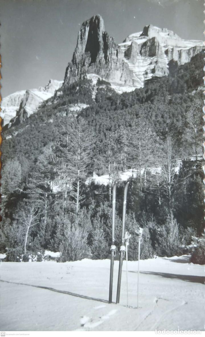 Postales: Parque Nacional de Ordesa. 1 Tozal del mallo. Ed. Sicilia. Nueva. Usada con sello. Blanco/Negro