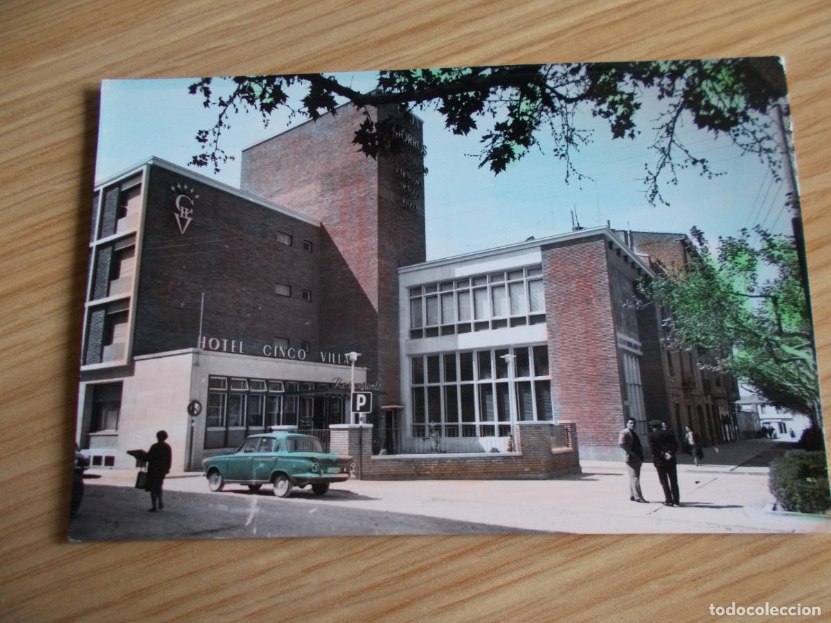 Postales: EJEA DE LOS CABALLEROS --ZARAGOZA -- HOTEL CINCO VILLAS