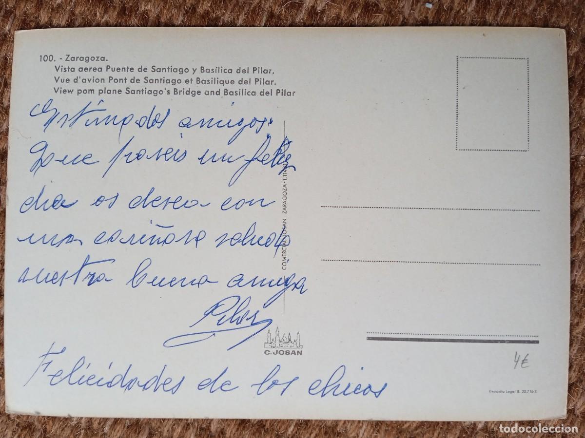 Postales: ZARAGOZA - VISTA AEREA - Foto 2