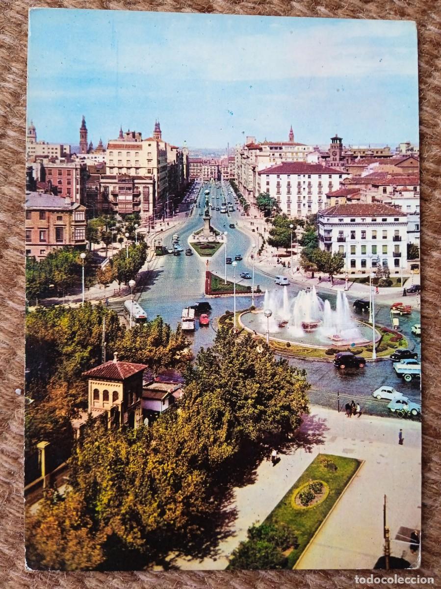 Postales: ZARAGOZA - PLAZA DE PARAISO - Foto 1