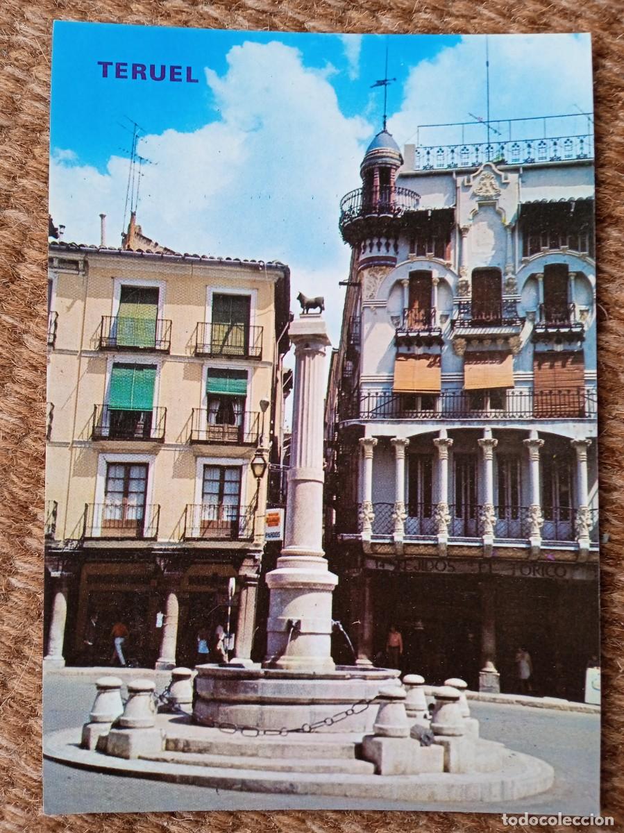 Postales: TERUEL - PLAZA DEL TORICO - Foto 1