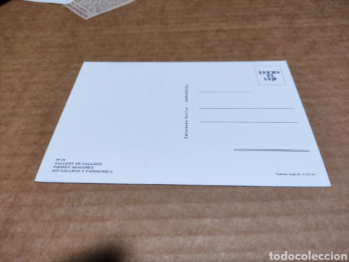 Postales: Postal Sallent de G&aacute;llego - Foto 2