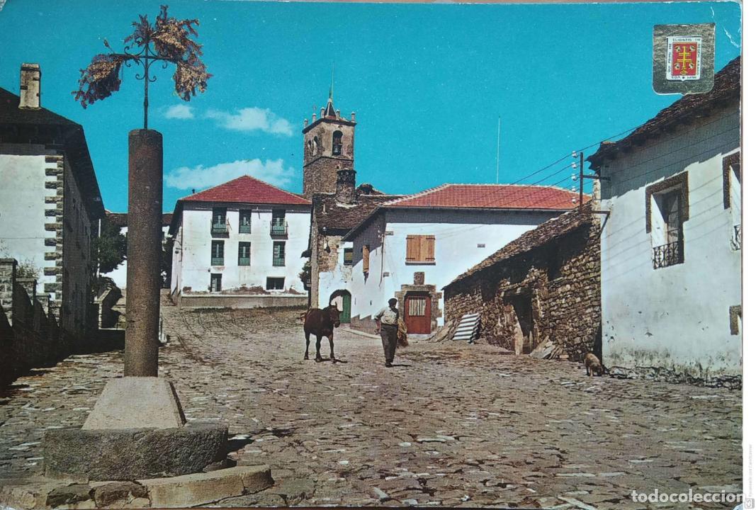 Cartes Postales: Jasa. 3192 Vista parcial. Escudo de Oro. Usada con sello. Color