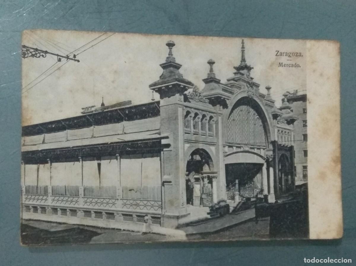 Postales: POSTAL ZARAGOZA. - MERCADO. ANIMADA. - Foto 1