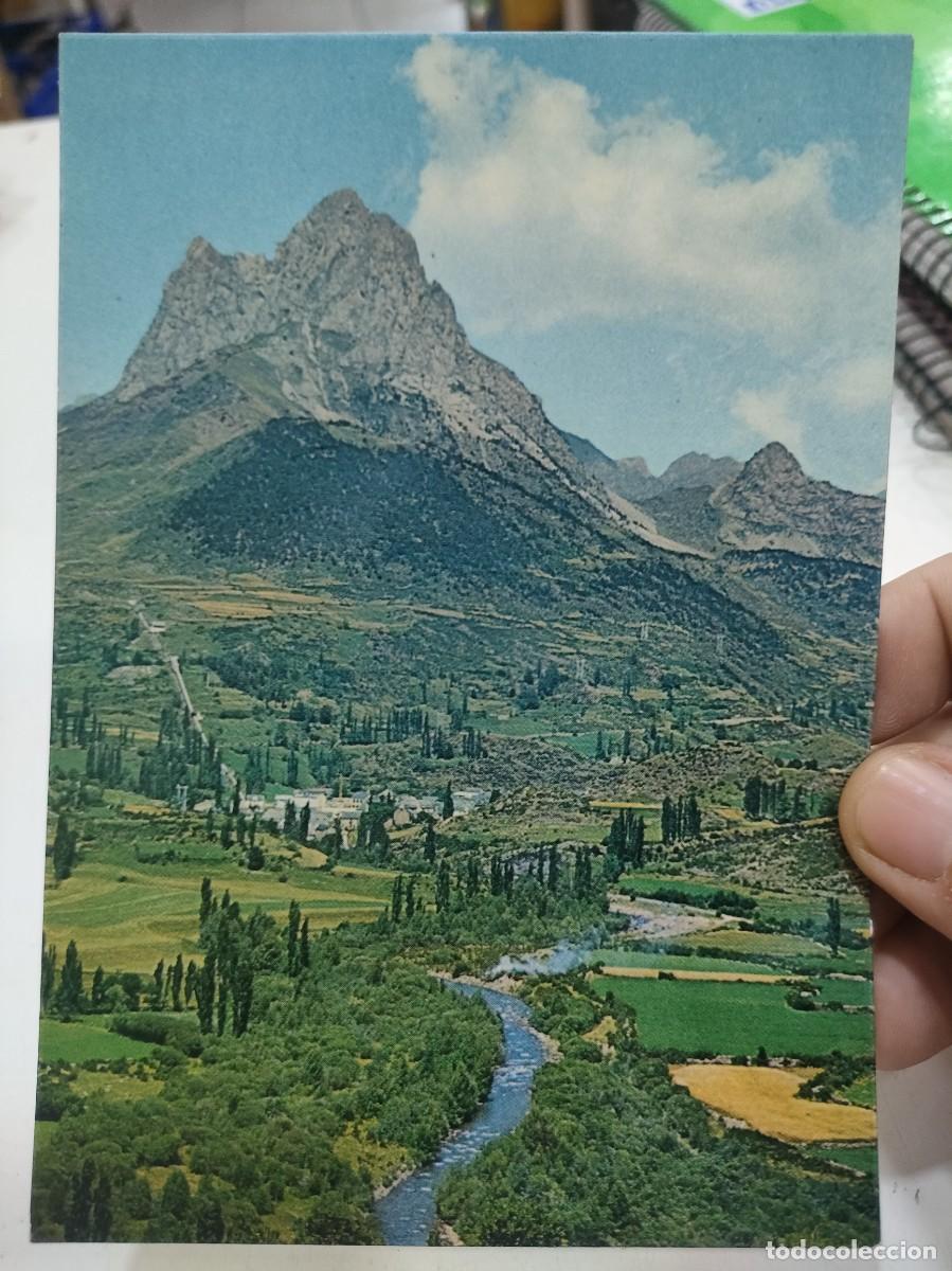 Postkarten: Postal SALLENT DE G&Aacute;LLEGO Vista General con la Pe&ntilde;a Foratata 2343 m. Al Fondo N 22-18 ENRIQUEZ DE