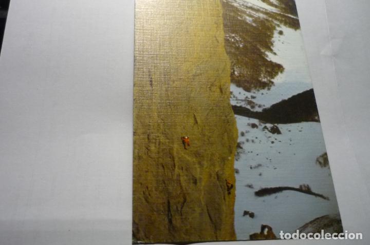 Postkarten: postal pared de ansabere.- escalada -cierculada cm