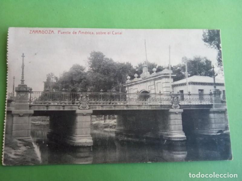 Postales: ZARAGOZA , POSTAL ANTIGUA , BLANCO Y NEGRO - Foto 1
