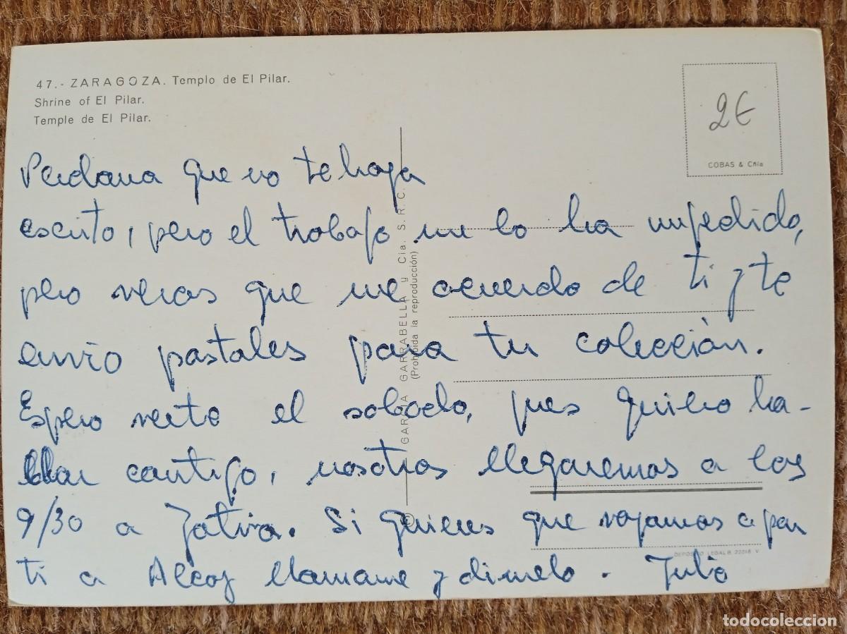 Postales: ZARAGOZA - BASILICA DEL PILAR - Foto 2