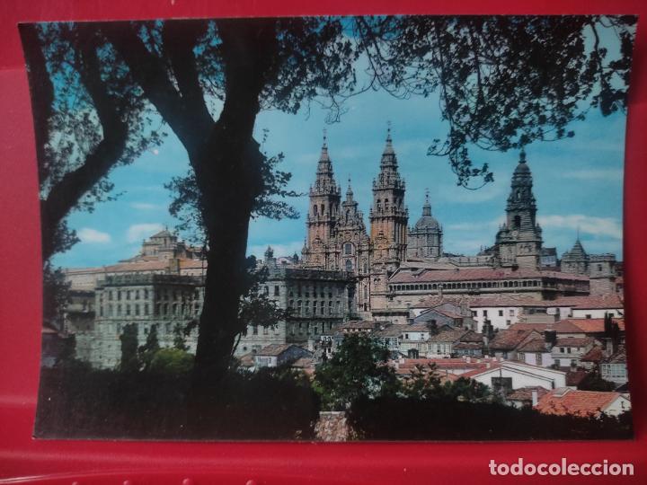 Cartoline: SANTIAGO COMPOSTELA CATEDRAL PASEO HERRADURA ED ARRIBAS 2080