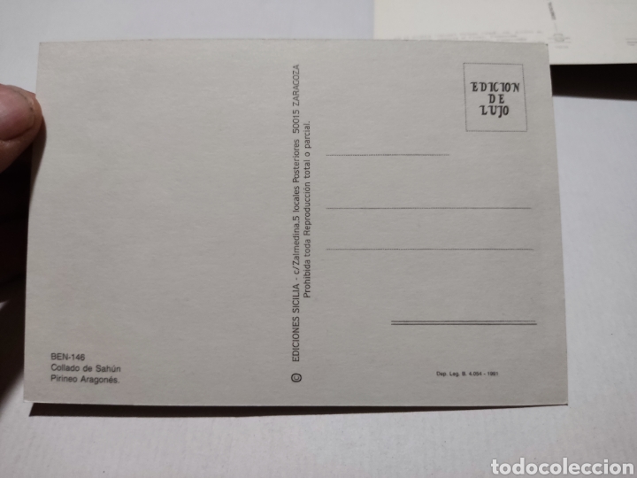 Postales: Postal collado de sahun - Foto 2
