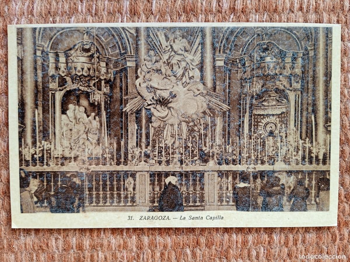 Postales: ZARAGOZA - LA SANTA CAPILLA - Foto 1