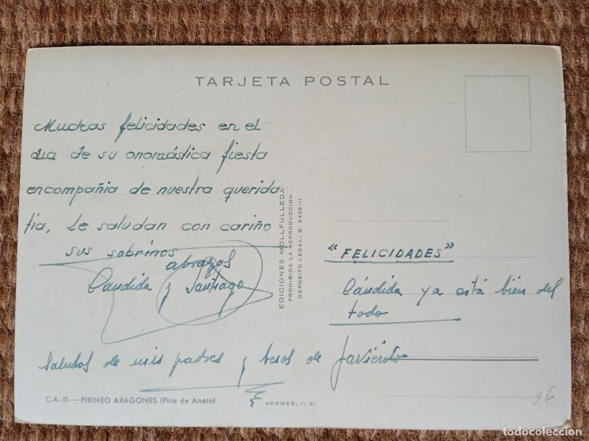 Postales: HUESCA - PICO DEL ANETO - Foto 2