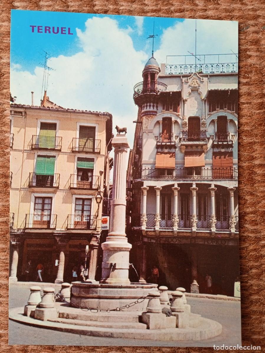 Postales: TERUEL - PLAZA DEL TORICO - Foto 1