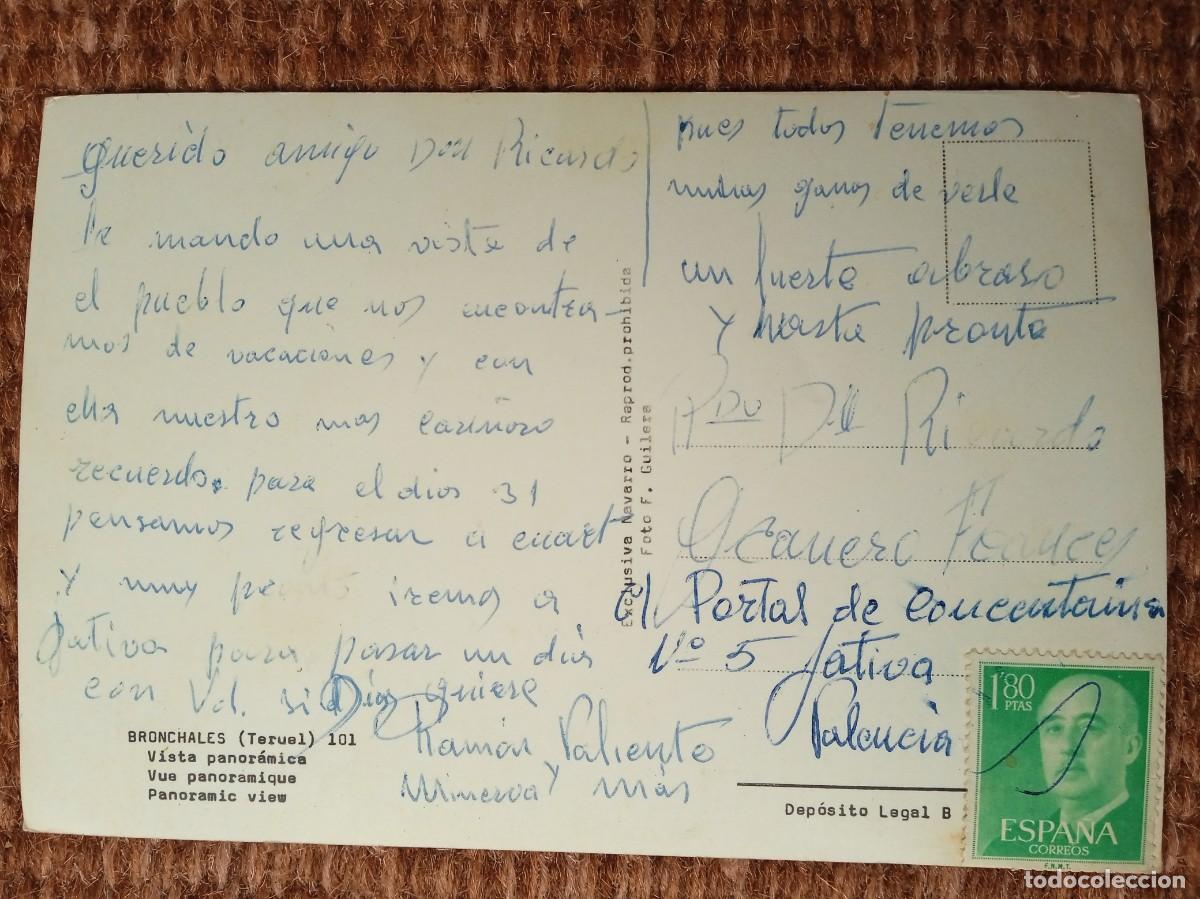 Postales: BRONCHALES - TERUEL - Foto 2
