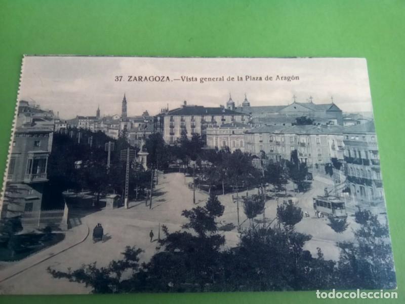 Postales: ZARAGOZA , POSTAL ANTIGUA , BLANCO Y NEGRO. - Foto 2