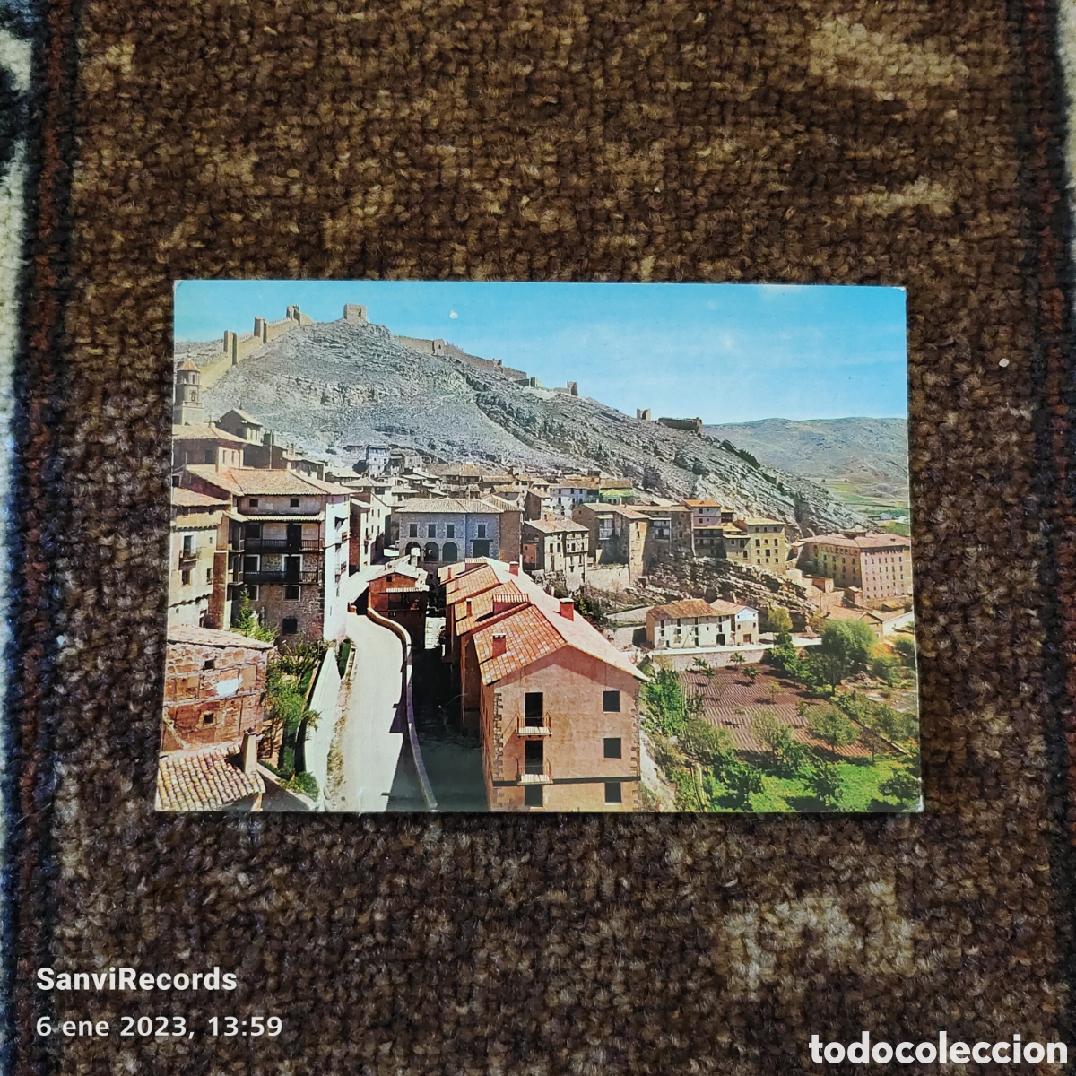 Cartes Postales: POSTAL: ALBARRAC&Iacute;N, PANOR&Aacute;MICA Y MURALLAS AL FONDO (ARAG&Oacute;N)