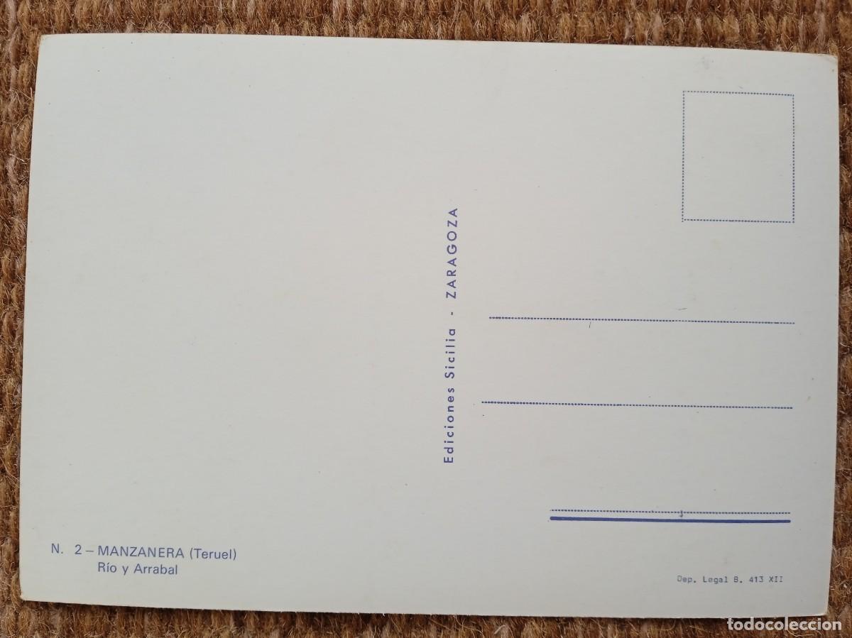 Postales: MANZANERA - TERUEL - EDICIONES SICILIA - Foto 2