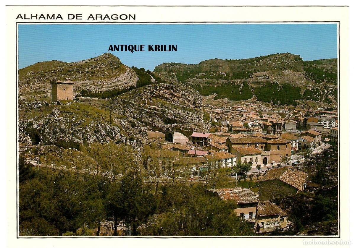 Cartes Postales: ALHAMA DE ARAGON / VISTA PANORAMICA / EDICIONES SICILIA