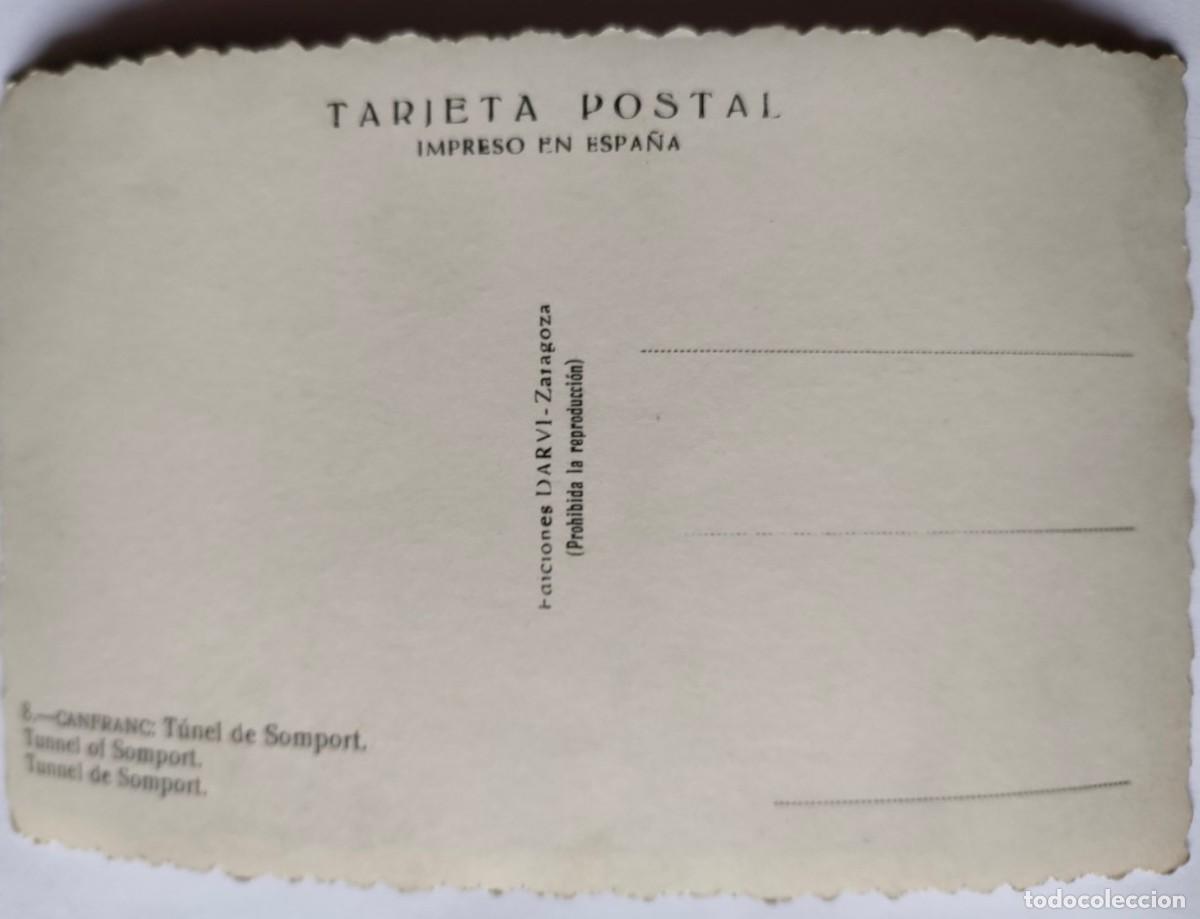 Postales: CANFRANC TUNEL DE SAMPORT - Foto 2