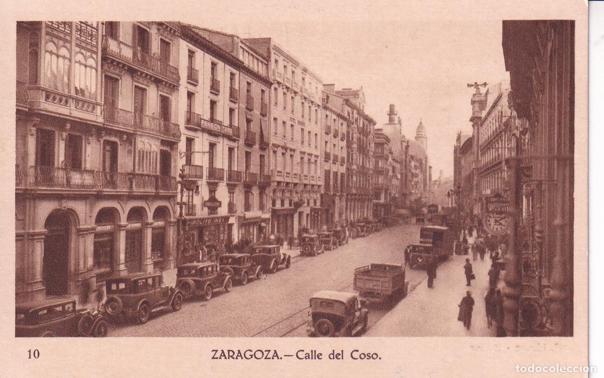 Postales: ZARAGOZA CALLE DEL CORSO - Foto 1