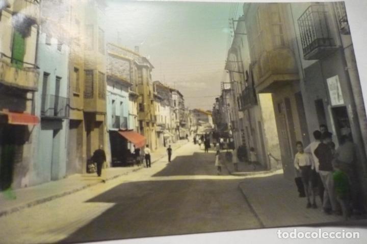 Postales: postal andorra.-calle gral.franco coloreada