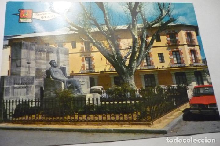 Postales: POSTAL GRAUS MONUMENTO A JOAQUIN COSTA CM - Foto 1