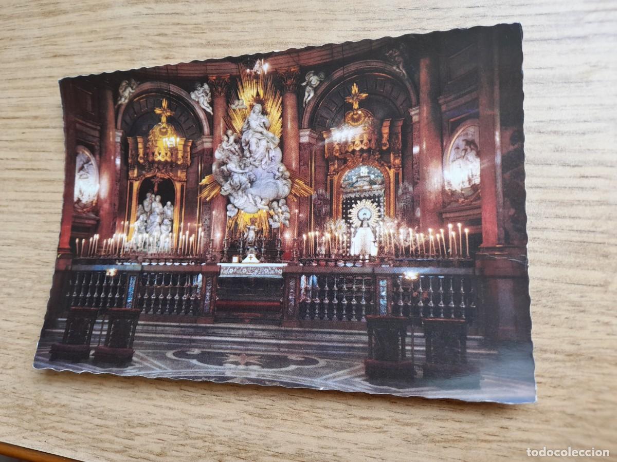 Postales: Santa Capilla de la Virgen del Pilar d&eacute;cada de los 50 - Foto 1