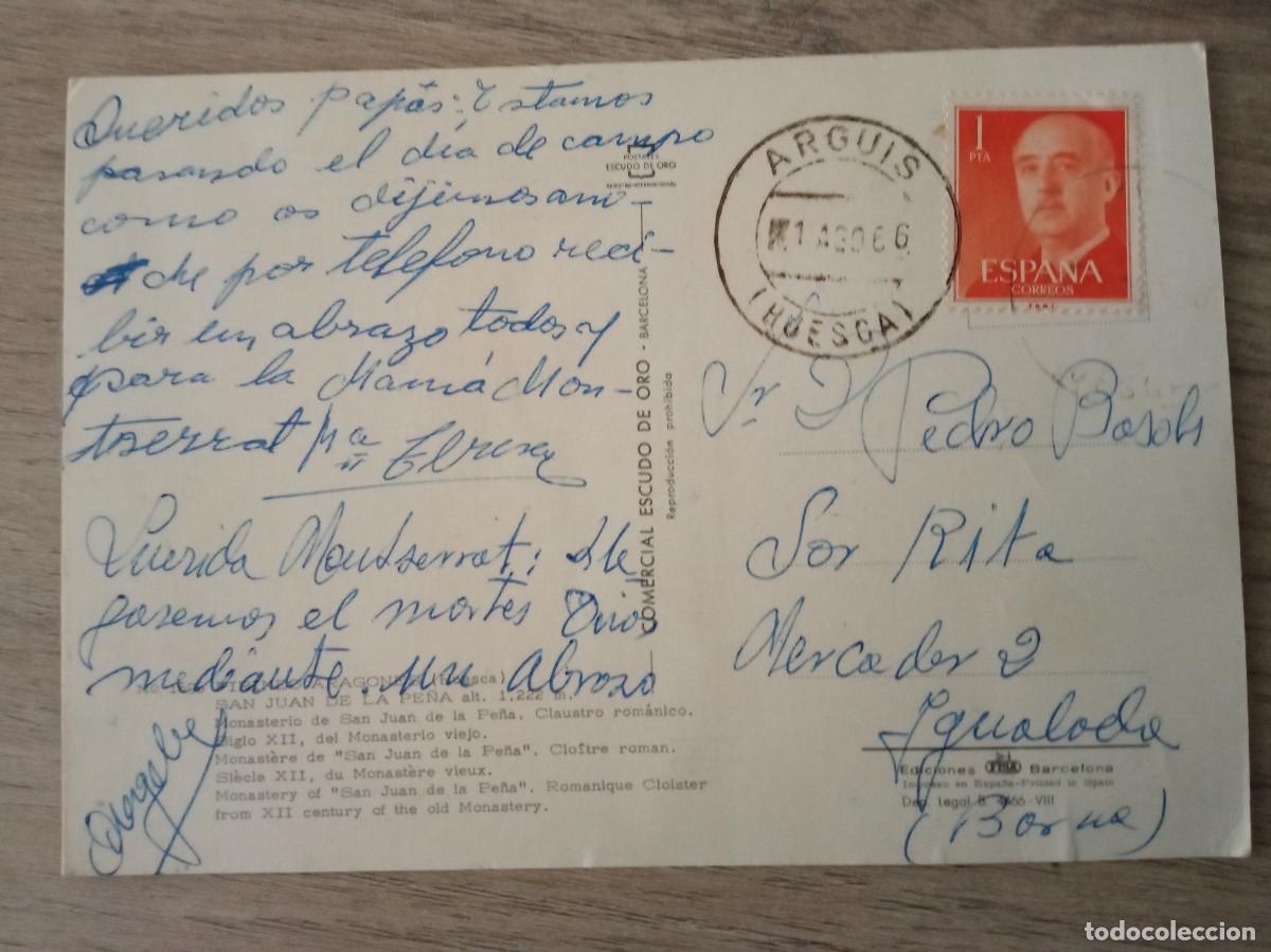 Postales: SAN JUAN DE LA PE&Ntilde;A, HUESCA - Foto 2