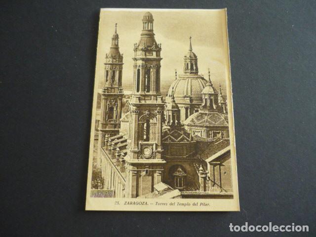 Postales: ZARAGOZA TORRES DEL TEMPLO DEL PILAR - Foto 1
