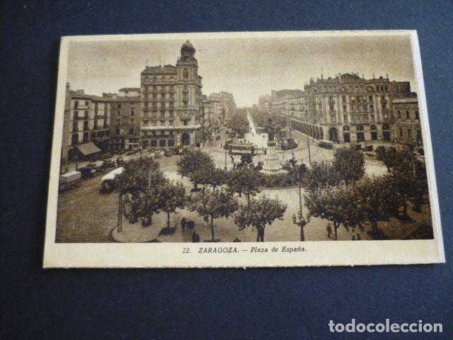 Postales: ZARAGOZA PLAZA DE ESPA&Ntilde;A - Foto 1
