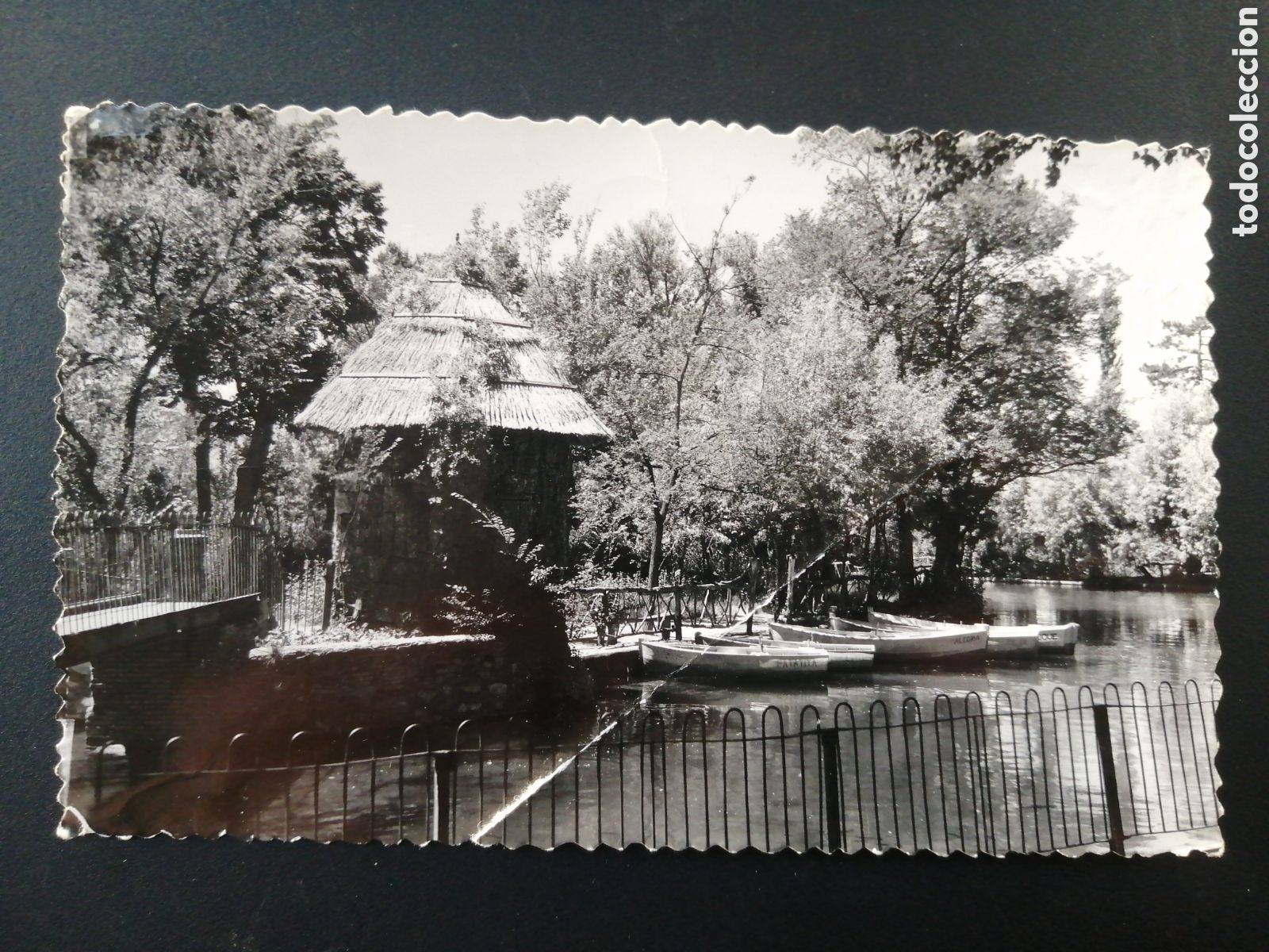 Postcards: POSTAL ALHAMA DE ARAG&Oacute;N 8.LAGO