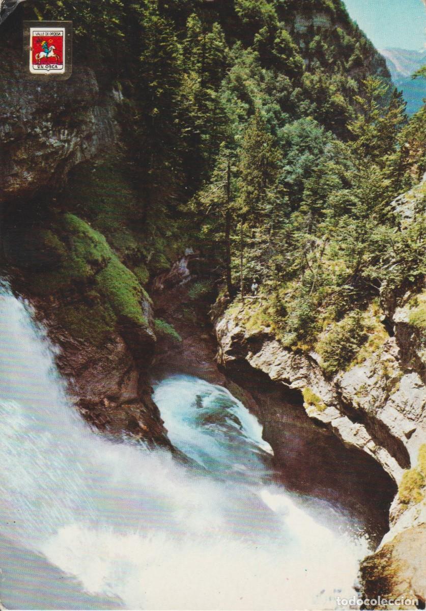 Postkarten: (416) ORDESA . CASCADA SUPERIOR DE LA CUEVA