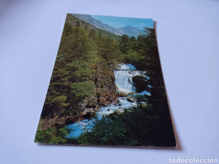 Postales: Postal Benasque cascada - Foto 1