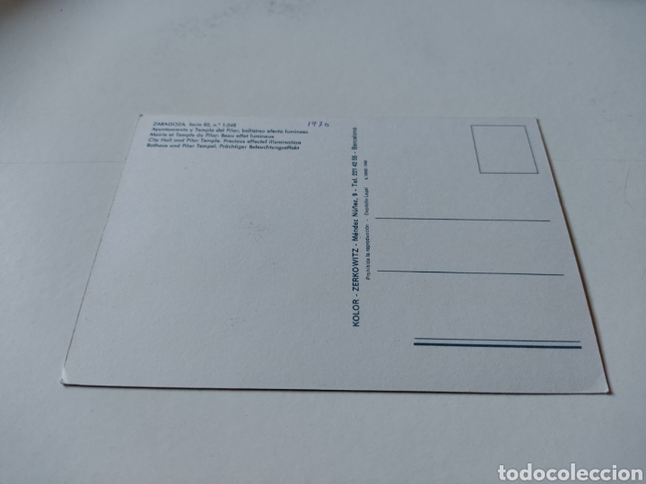 Postales: Postal Zaragoza - Foto 2