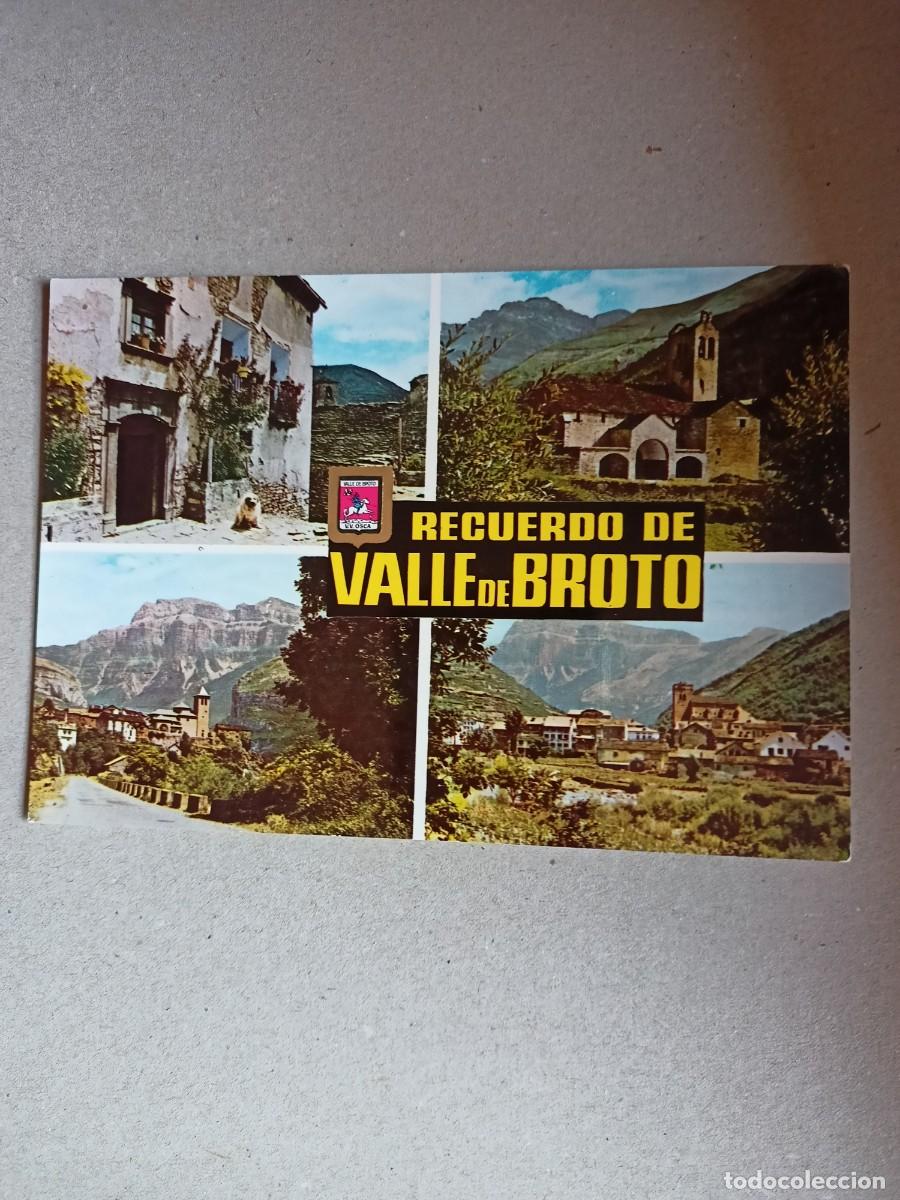 Postales: POSTAL RECUERDO DE VALLE DE BROTO - Foto 1