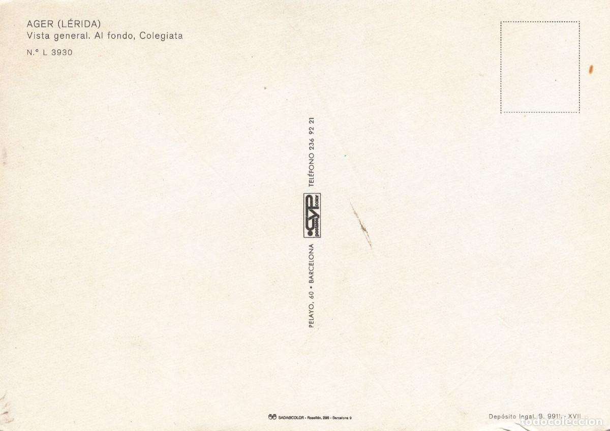 Postales: AGER - VISTA GENERAL - Foto 2