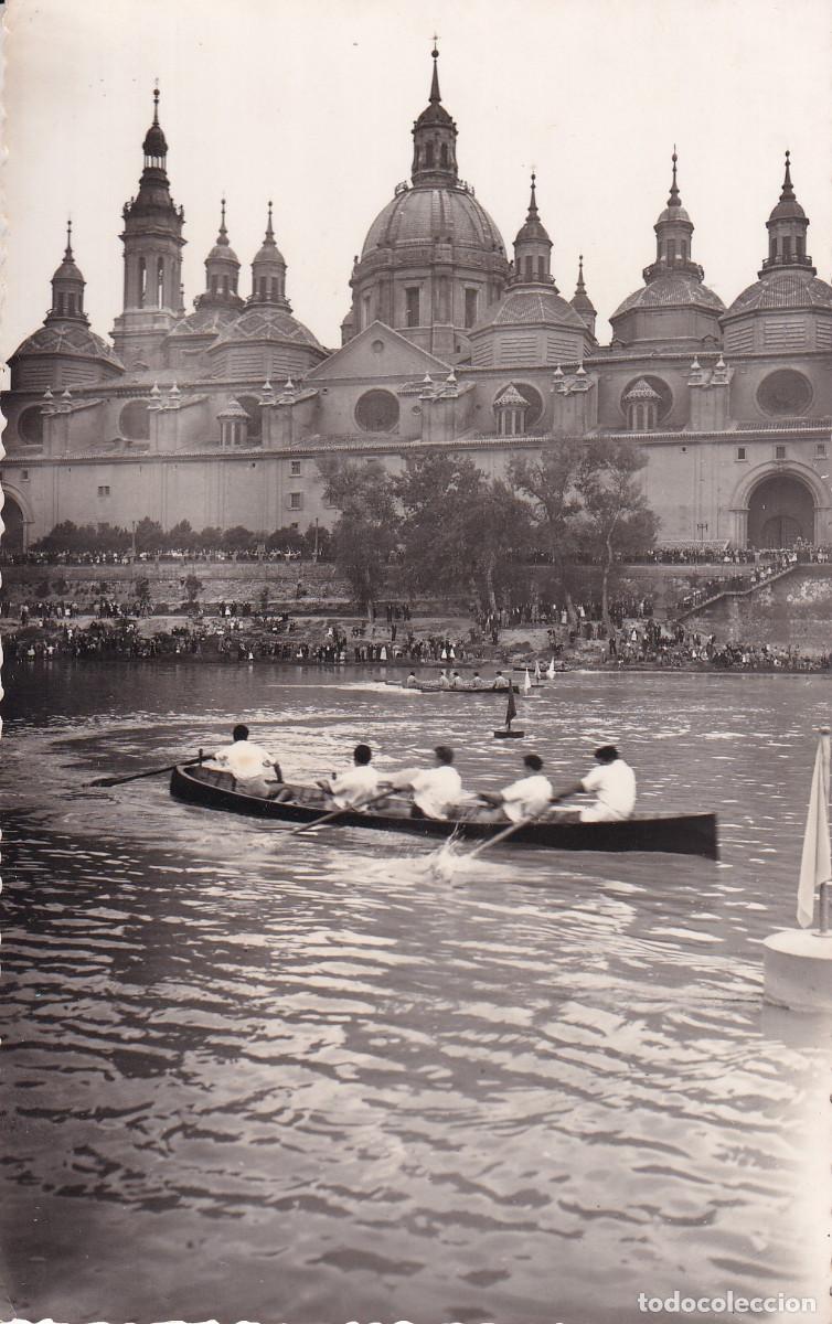 Postales: ZARAGOZA REGATAS EN EL RIO EBRO - Foto 1