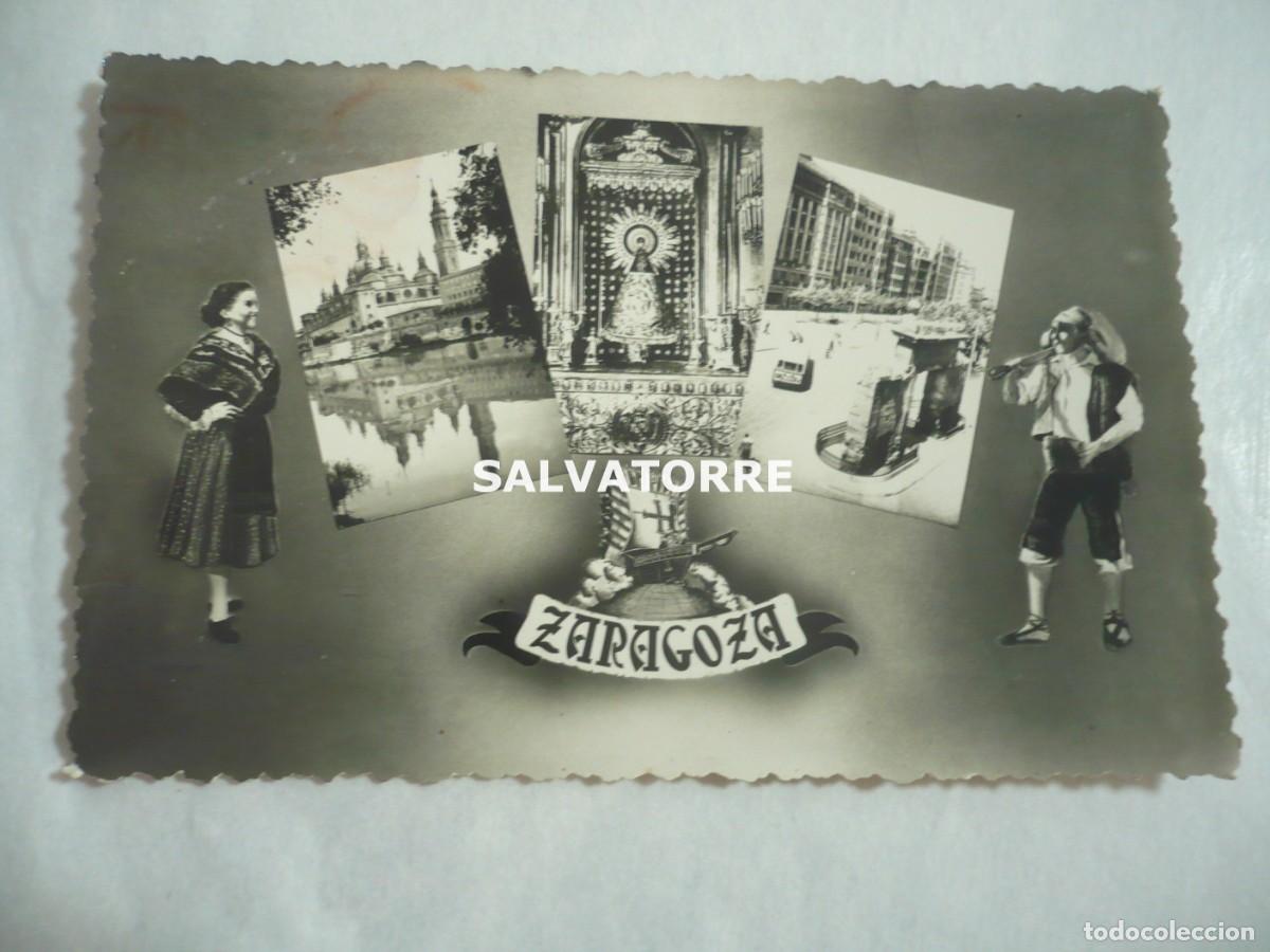 Postales: POSTAL ZARAGOZA EDICIONES DARVI CIRCULADA 1953 - Foto 1