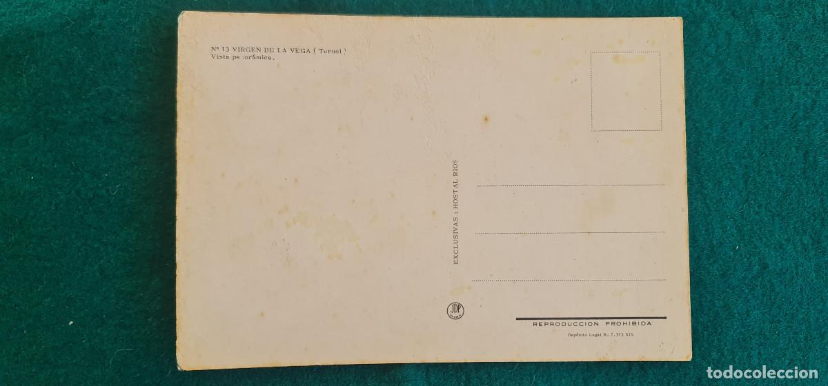 Postales: POSTAL VIRGEN DE LA VEGA - TERUEL - Foto 2