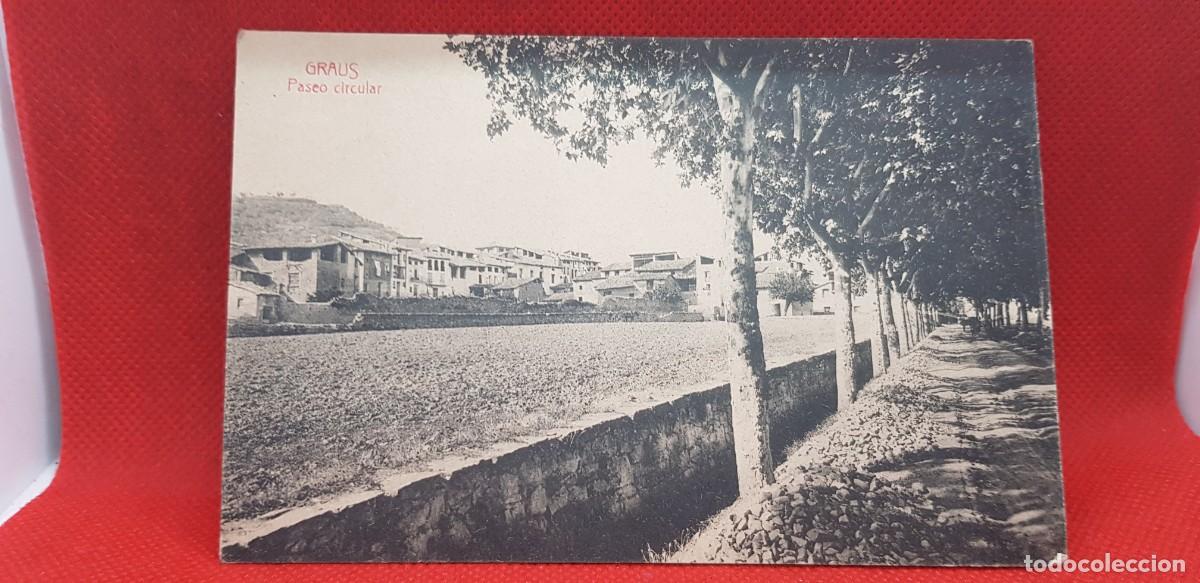 Postales: Postal Graus paseo circular Huesca - Foto 1
