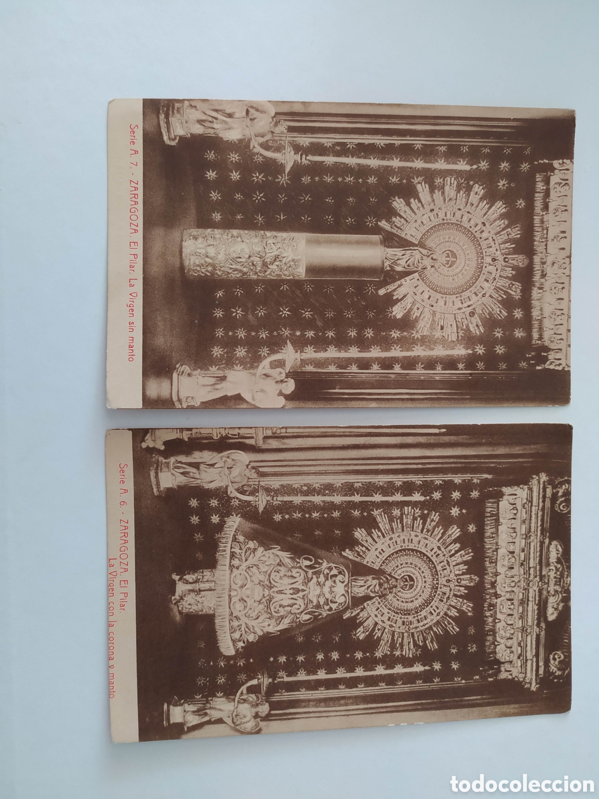 Postales: Virgen del Pilar,postales Zaragoza - Foto 2