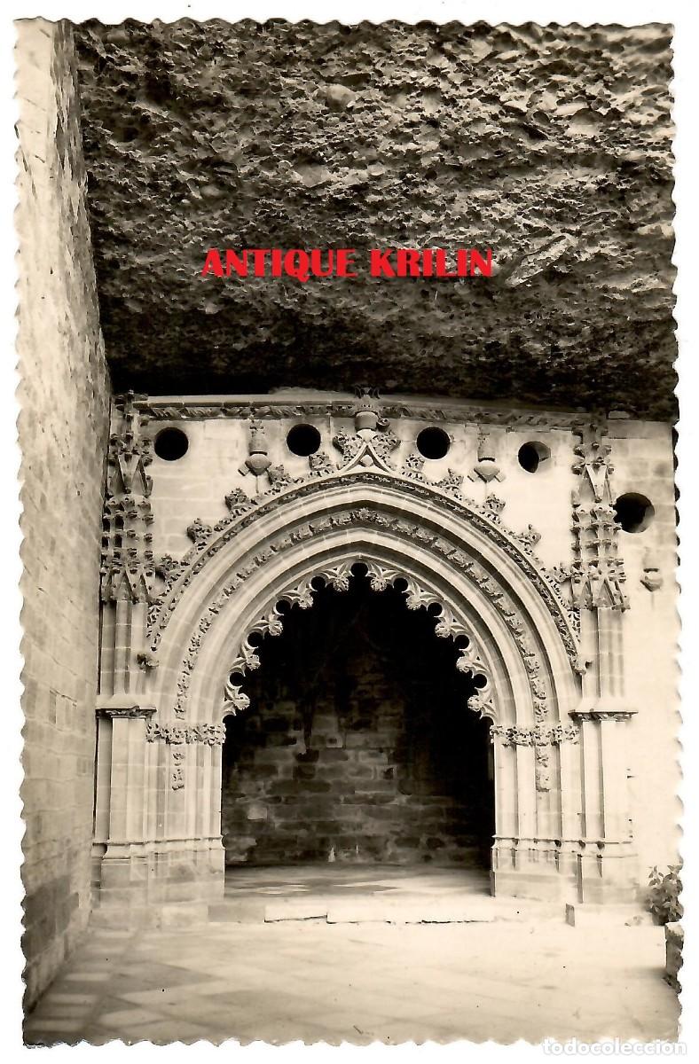 Cartes Postales: SAN JUAN DE LA PE&Ntilde;A N&ordm; 4 PORTADA CAPILLA DE SAN VICTORIAN / EDICIONES SICILIA