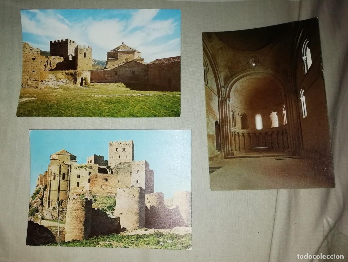 Postales: 3 postales loarre( huesca) sin circular - Foto 1