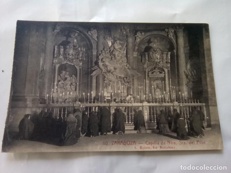 Postales: ZARAGOZA , POSTAL ANTIGUA , BLANCO Y NEGRO - Foto 1