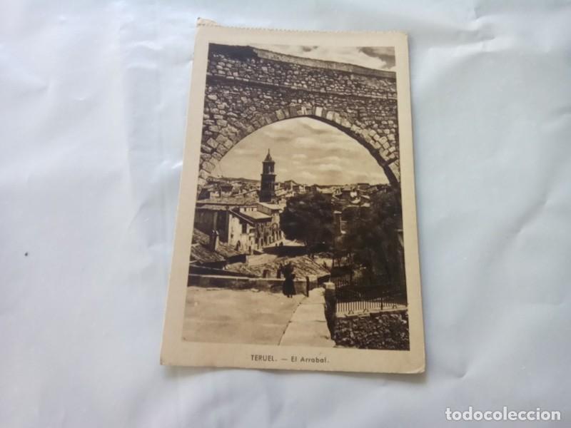 Postales: TERUEL , POSTAL ANTIGUA , BLANCO Y NEGRO - Foto 2