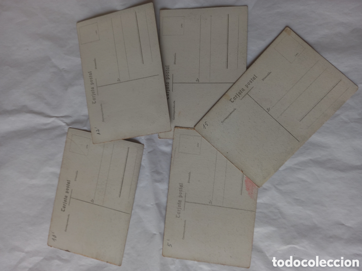 Postales: Postal ZARAGOZA. Lote de 5 - Foto 2