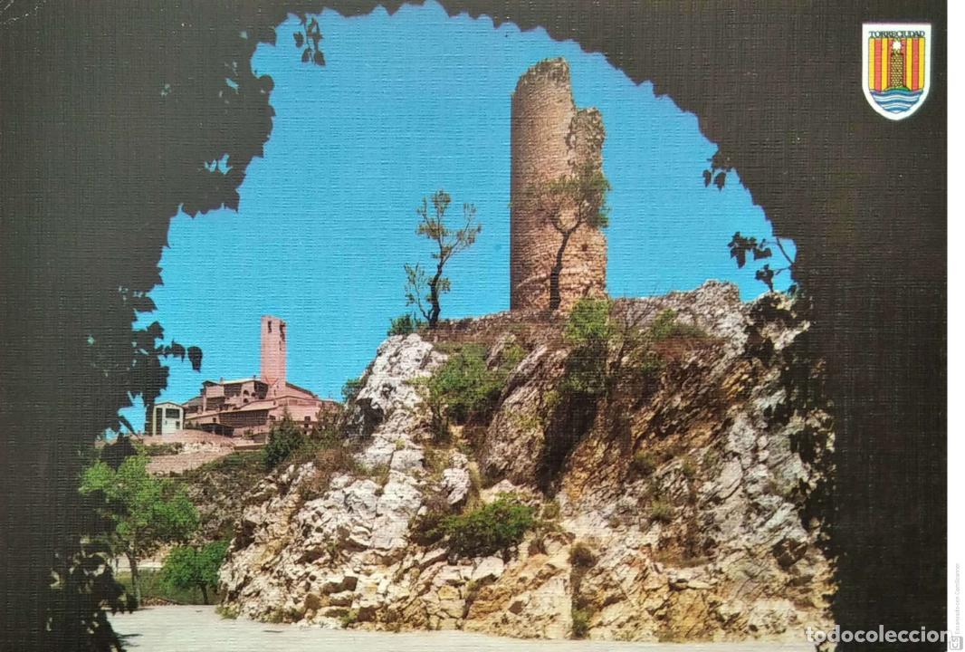 Postkarten: Torreciudad. 38 Torre&oacute;n medieval. Ed. Sicilia. Nueva. Color