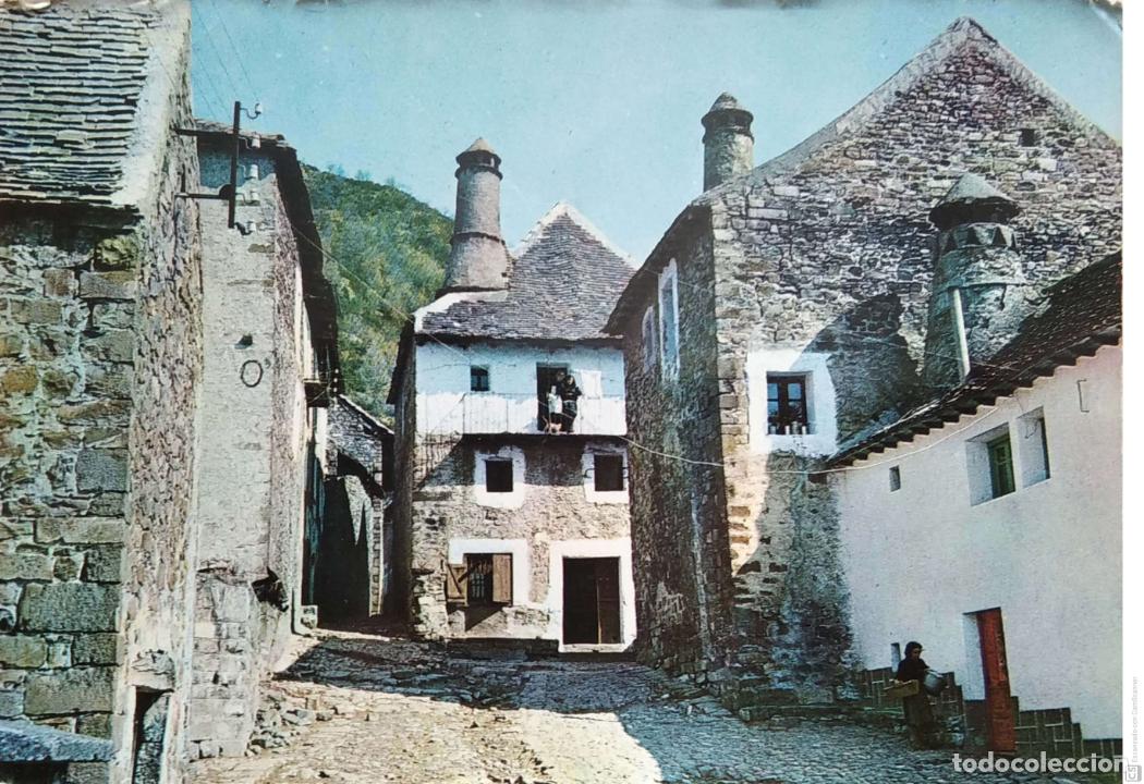 Postales: Valle de Hecho-Siresa. 2028 Rinc&oacute;n t&iacute;pico. Ed. Arribas. Usada. Color