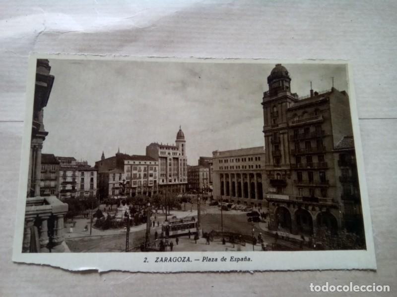 Postales: ZARAGOZA , POSTAL ANTIGUA , - Foto 3